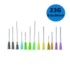 Aiguilles Microlance BD 23G 0.6 x 30mm, bleu, boîte de 100