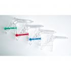 Spéculums vaginaux plastique taille L 30mm boîte de 100