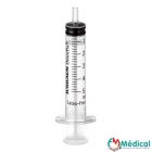 Seringues 3 pièces 5ml embout excentré BBraun Omnifix , boîte de 100 pièces