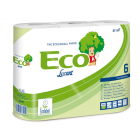 Rouleaux de papier toilette double épaisseur Pure ouate Sachet de 96 rouleaux