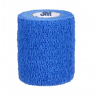 Bande de contention cohésive élastique Coban 3M Couleur Bleue 7.5 cm x 450 cm