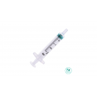 Vue Seringues BD Emerald 3 corps 2ml sans aiguilles, boîte de 100
