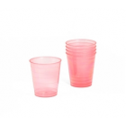 Gobelets 30 ml couleur rouge à l'unité