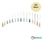 Aiguilles hypodermiques 19G 1,1x40mm Crème, DispoFine Zarys, boite de 100