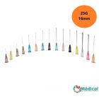 Aiguilles hypodermiques 25G 0,5x16mm Orange DispoFine Zarys, Boite de 100