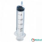 Seringue 3 pièces 20ml stérile excentré Terumo, boîte de 50