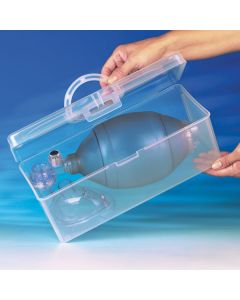 Boite de transport transparente 34*14*13,5cm