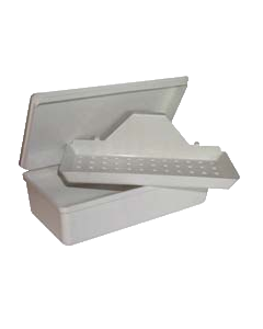 INSTRUBACS 1 L Microchirurgie Panier+couvercle plein