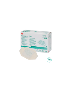 Pansement Tegaderm Film 3M stérile 1622W 4.4 cm x 4.4 cm par boite de 100