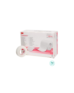 Transpore sans dévidoir 3M r1527-0 1.25 cm x 9.14 par boîte de 24 rouleaux