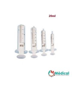 Seringue 2 pièces 20ml BD Discardit II Boîte de 80