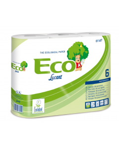 12 Rouleaux de papier toilette double épaisseur 200 formats