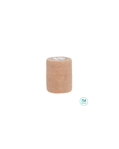 Bande de contention cohésive élastique Coban 1583 3M Couleur Chair 7.5 cm x 450 cm