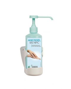 SUPPORT MURAL PVC Support mural pour flacon de 500ml pompe