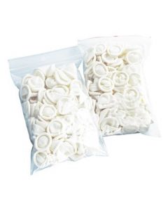 Doigtiers latex Taille S 2.5 cm x 7 cm Sachet de 100