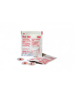 Electrodes 3M - gel adhésif conducteur - Adulte/pédiatrie 4 cm x 3,25 cm, Mousse