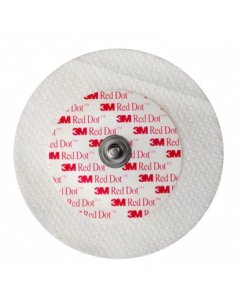 Electrodes 3M Red Dot - gel solide - Enfant,Pédiatrie Ø 4,4 cm,Micropore