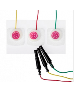 lectrodes 3M Red Dot - adhésif conducteur - repositionnable - Enfant, boîte de 300,2,2 cm x 2,2 cm, Medipore Radiotransparente