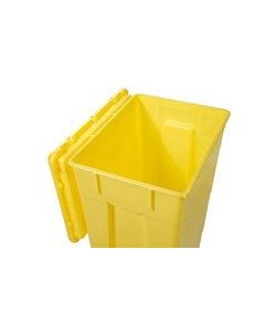 Fût DASRI 30 litres, joint colle, 2 poignées latérales et 1 poignée couvercle