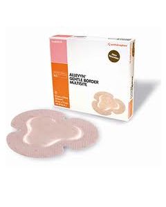ALLEVYN GENTLE BORDER MULTISITE - Pansements hydrocellulaires siliconés 17,1cm x 17,9cm, La boite de 10