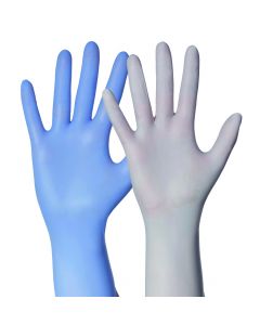 Gant nitrile non poudré Bleu taille XS boîte de 200