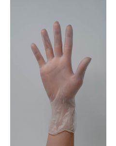 Gants Vinyle Non Poudrés, disponible en 4 tailles 
