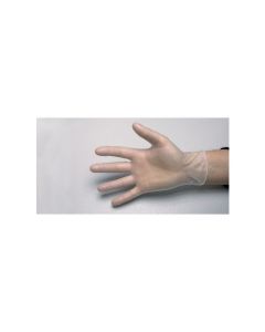 Gants Vinyle à Usage Unique Poudrés taille L, boîte de 100