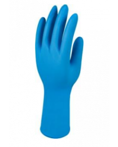 GANT EXAMEN NITRILE STÉRILE BLEU, taille XL, la paire