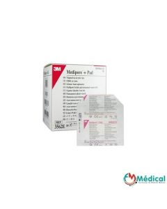 Medipore+pad stériles 5x7,2cm boîte de 50