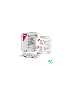 Medipore+pad stériles 5x7,2cm 3M, boîte de 50