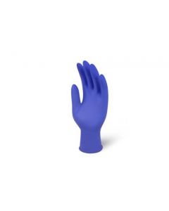 Gants d'examen nitrile bleu non poudré, taille XS, SENSICARE ICE, la boîte de 200