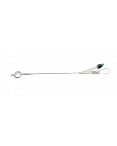 Sondes de Foley en silicone 2 voies CH10 31cm avec embout Nelaton, ballonnet 3-5ml UROSID®, Boîte de 10