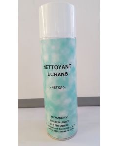 NETTOYANT ECRANS, nettoyant, dégraissant, détachant, antistatique et ininflammable,  aerosol de 650ml