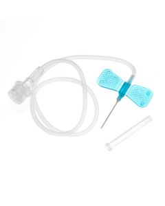 Microperfuseur à ailettes 23Gx19mm, bleu, Nipro, Boîte 100