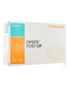 OPSITE Post-Op - Stérile - Pansement transparent semi-perméable avec compresse - 6,5cm x 5cm - La pochette de 5 pansements