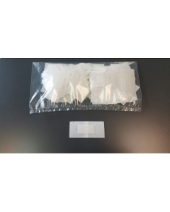 Pansements 6x2cm non-tissé blancs, avec compresse continue, en vrac, Sachet de 100