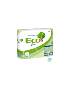 Rouleaux de papier toilette double épaisseur Pure ouate Sachet de 96 rouleaux