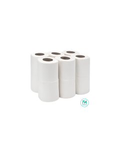 12 Rouleaux de papier toilette double épaisseur 200 formats
