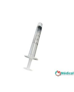 Seringue 3 pièces 2,5ml stérile, Terumo par boîte de 100