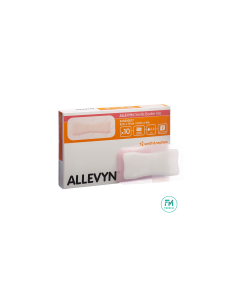 ALLEVYN GENTLE BORDER LITE 8 cm x 15 cm boîte de 10