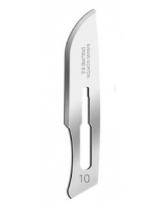 Lames stériles standard N°10 SWANN-MORTON, boîte de 100