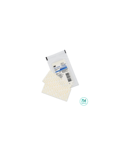 Steri-strip - Support microporeux renforcé Bleu la pochette de 6 sutures 100mmx12mm