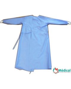 Blouse stérile VYGON - Casaque standard “bavette“ et passe pouce - Taille XL, Vendu à l'unité